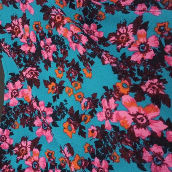 Cheztu Floral Print Wrap Dress Size 8 - Picture 6 of 8